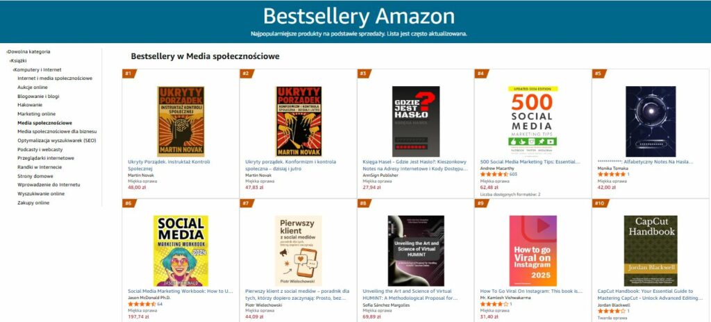Bestsellery Amazon: Co To Jest?